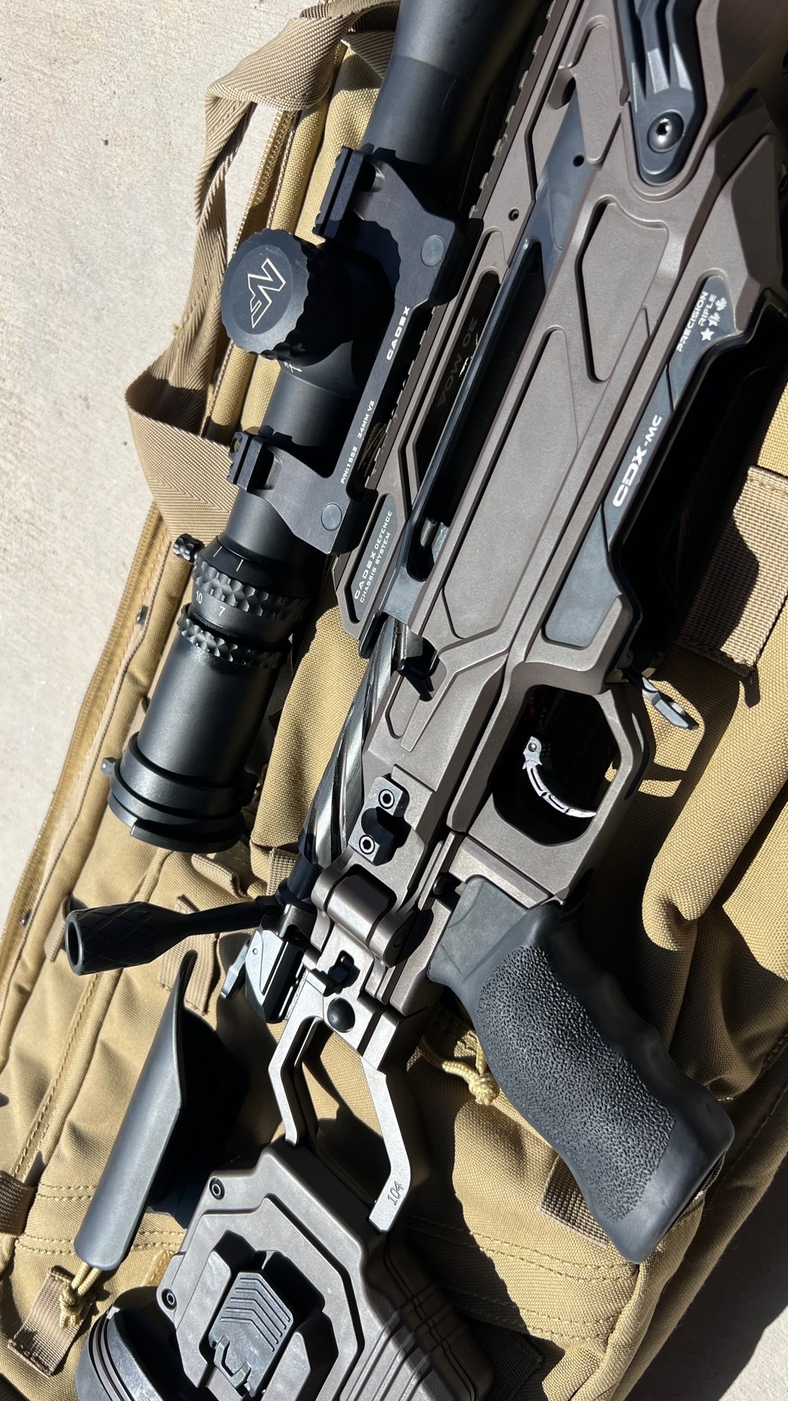 Firearms - Cadex KRAKEN 338 Lapua