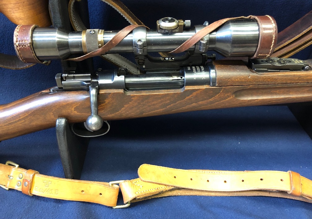 Swedish Carl Gustafs M/41B sniper rifle