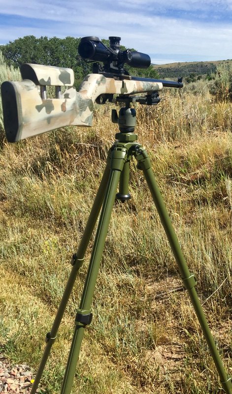 Shadow Tech, LLC PIG0311-G Field Shooting Tripod, OD Green