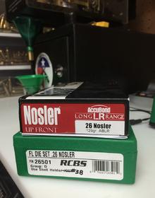 Reloading Equipment - 26 Nosler brass