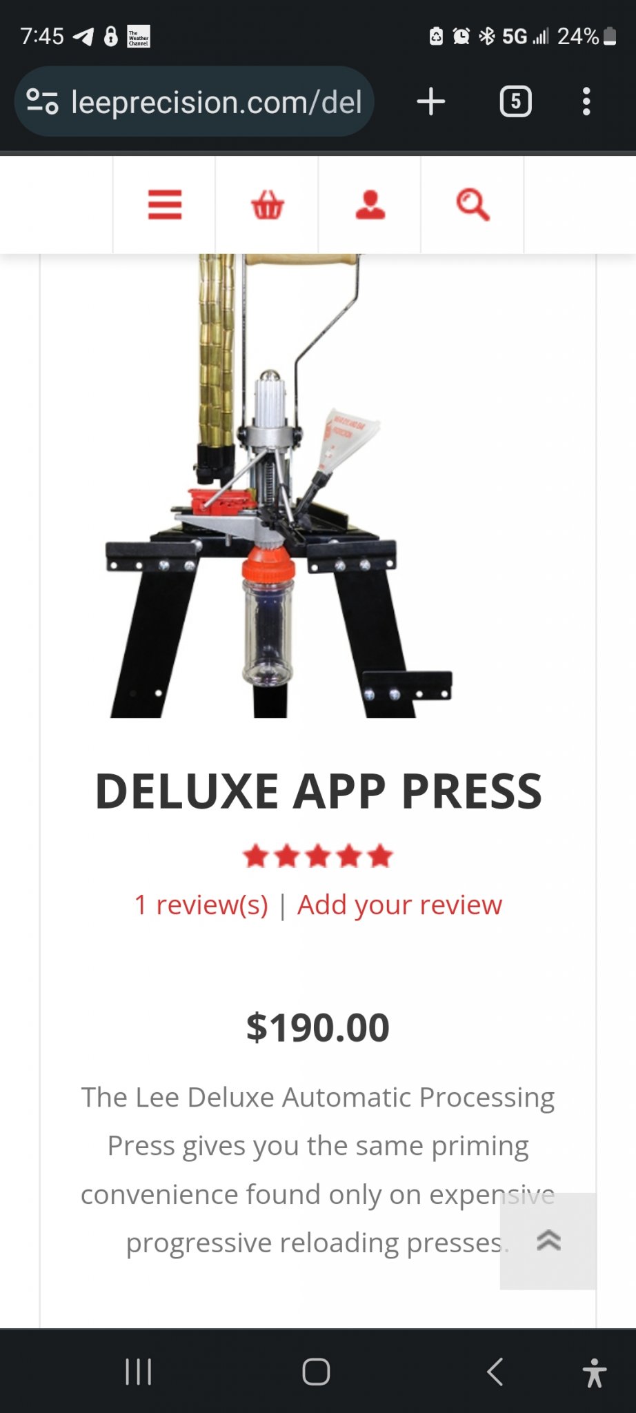 I know people like to crap on Lee Precision. And for a lot of it there's  good reason. But the Lee Pro 6000 with the Lee inline bullet feeder works  pretty damn