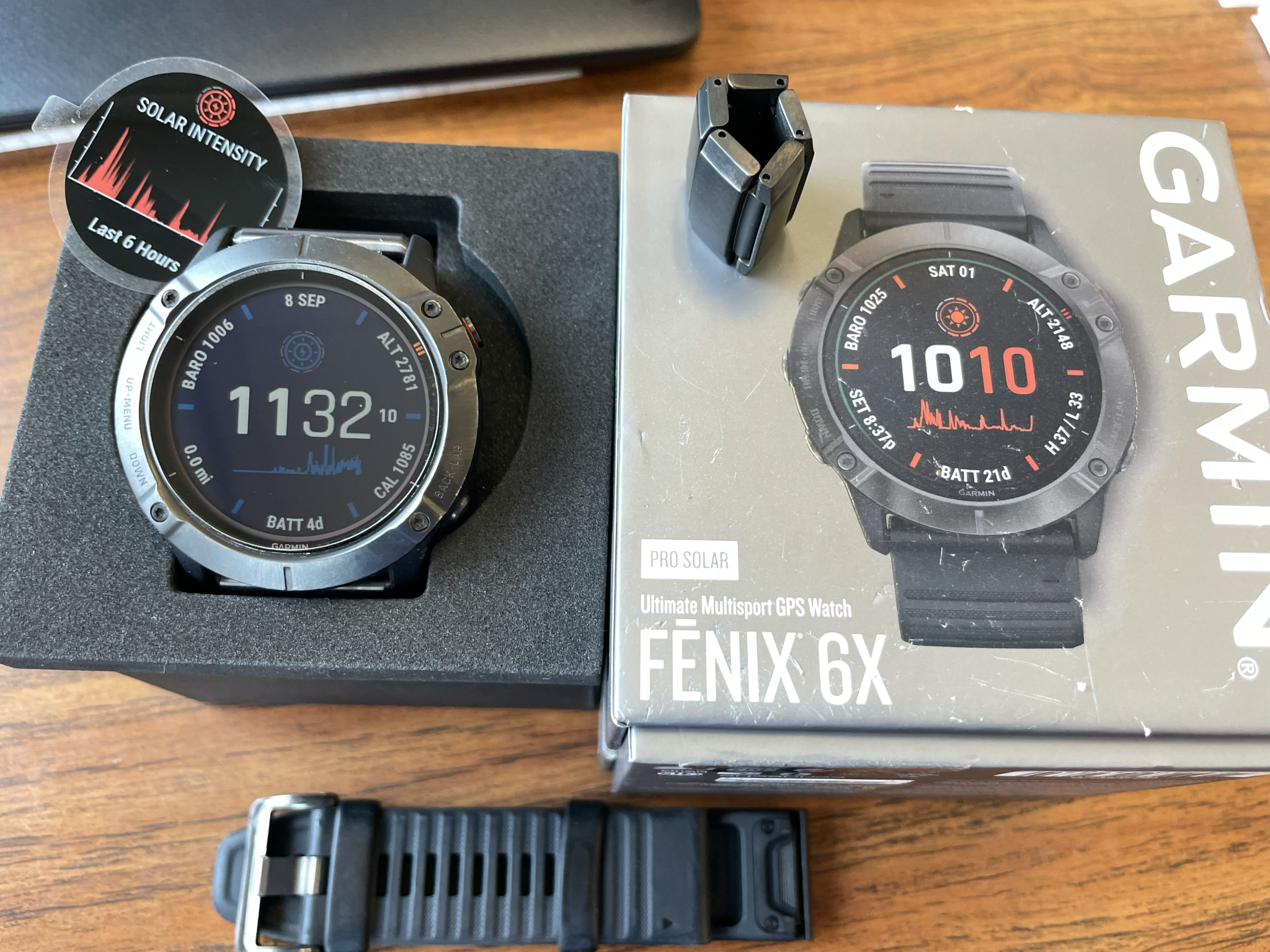 Accessories Garmin Fenix 6x Pro Solar With Extras Sniper s