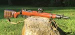 1 Lee Enfield Battle Rifle on Princess Rock in sun.JPG